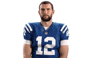 Andrew Luck No Sticker by Indianapolis Colts