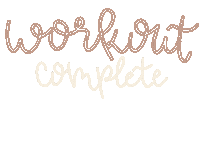 Workout Time Sticker