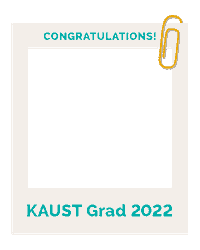 Saudi Arabia Graduation Sticker by King Abdullah University of Science and Technology (KAUST)