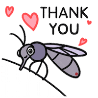 heart thank you Sticker by pikaole