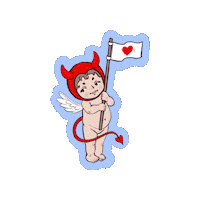 Angel Love Sticker