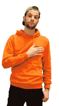 Logo Orange Sticker by C Breton