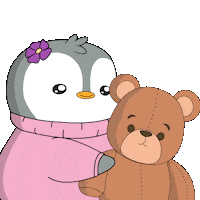 Teddy Bear Sticker by Pudgy Penguins