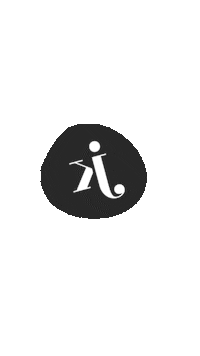 Jackieandkate logo black blackandwhite jackieandkate Sticker
