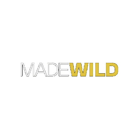 madewild giphygifmaker lets get wild made wild guam made wild Sticker