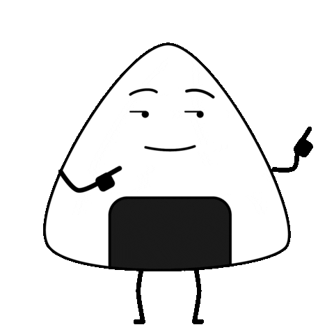 Happy Rice Ball Sticker