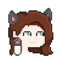 8-Bit Cat Sticker