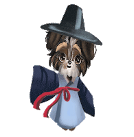Cute Dog Yorkie Sticker
