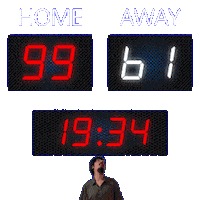 61 Away Sticker