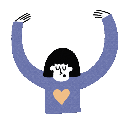 DiUjdi i love you heart sign love hands Sticker