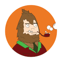 Sasquatch Man Soap Sticker by DrSquatchSoapCo