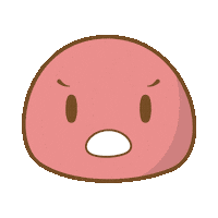 mochimii fun cute food friends Sticker