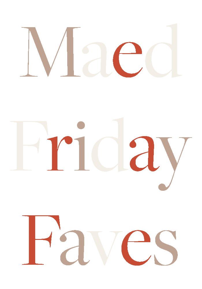 Friday Faves Sticker by Maed