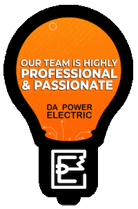 DaPowerElectric light electric electricity professional Sticker