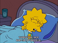 sad lisa simpson GIF