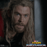 Chris Hemsworth Shock GIF by Marvel Studios
