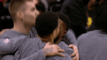 Jumping Lets Go GIF by NBA