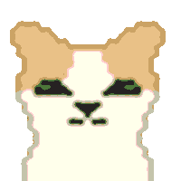 keeyum cat pixel Sticker