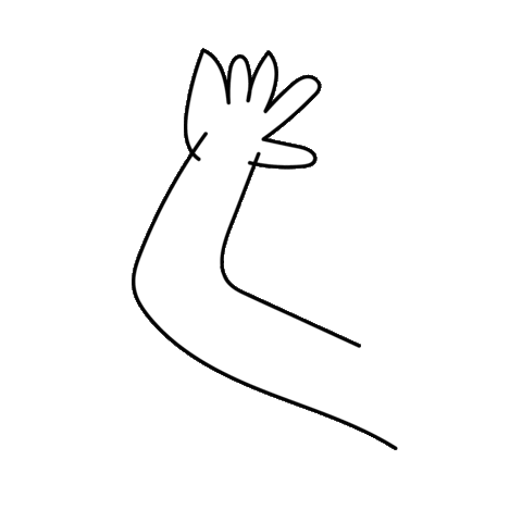 Wave Hello Sticker