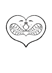 Corazon Graffiti Sticker