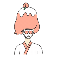 Beauty Relaxing Sticker by KAKIYUKI