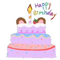 Happy Birthday Sticker