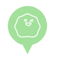 Orisae smiley kombucha winky kefir Sticker