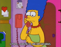 Talking Season 3 GIF by The Simpsons