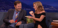rainn wilson cookie GIF by Team Coco