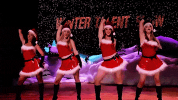 Merry Christmas Dancing GIF