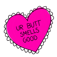 Love You Dog Sticker