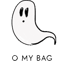 Halloween Ghost Sticker by O My Bag
