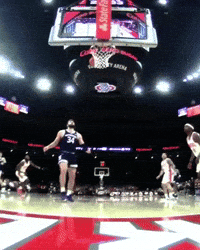 College Basketball Dunk GIF by Northwestern Athletics