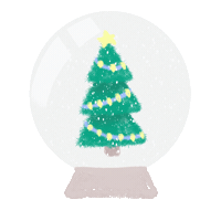 New Year Christmas Sticker