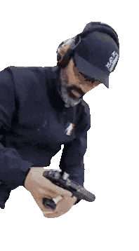 In Your Face Gun Sticker by ANTI GANG XPERIENCE