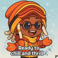Let It Snow Game Face GIF by Persona