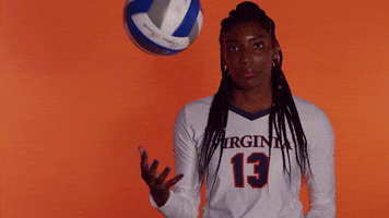VirginiaAthletics uva virginiasports uvavolleyball virginia volleyball GIF