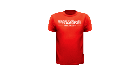 T-Shirt Sticker by Beach Volley Training