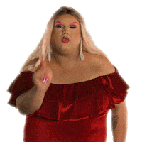 React Pout Sticker by Celebrity Apprentice Australia