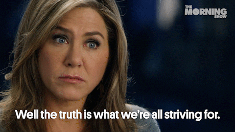 Jennifer Aniston Truth GIF by Apple TV+