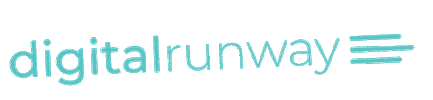digitalrunway branding graphic design web design just launched Sticker