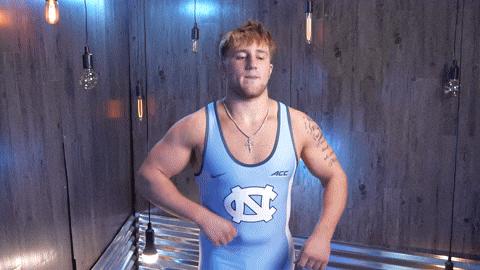 University Of North Carolina Wrestling GIF by UNC Tar Heels