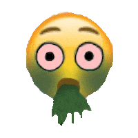 vomit Sticker