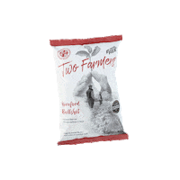 TwoFarmersCrisps handmade plasticfree crisps compostable Sticker