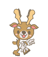 showshowmomAG ジャンプ airguitar エアギタ makeairnotwar Sticker