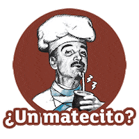 LasMedialunasDelAbuelo argentina mate mates tradicion Sticker
