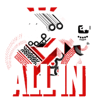All In Poker Sticker by PokerStars