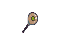Tennis Open Summer Sticker