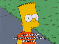 happy bart simpson GIF