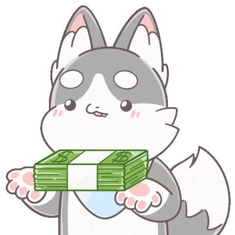 Sad Money Sticker